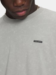 Футболка Under Armour Hw Os Logo Wash SS Man green/grey