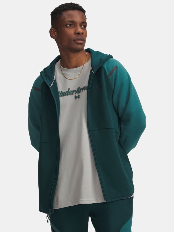 Світшот Under Armour Unstoppable Flc FZ HD EU Man gray green