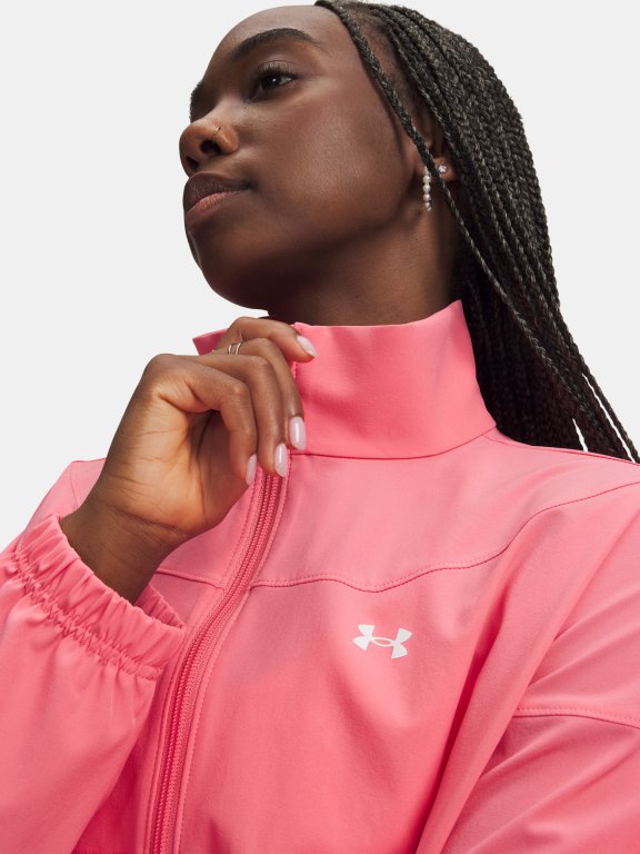 Куртка Under Armour Rival Woven Jacket Wmn Pink