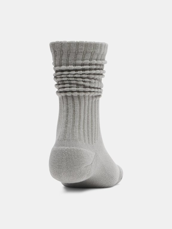 Шкарпетки Under Armour Sportswear Ctn Scrunch Crew UNI gray green