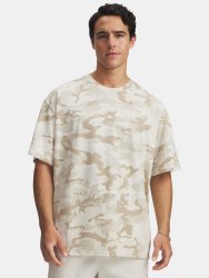 Футболка Under Armour HWT Athletic Dept AOP SS Man коричнева