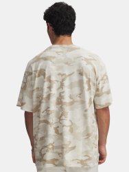 Футболка Under Armour HWT Athletic Dept AOP SS Man коричнева