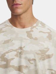 Футболка Under Armour HWT Athletic Dept AOP SS Man коричнева