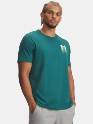 Футболка Under Armour Blur Logo SS Man gray green