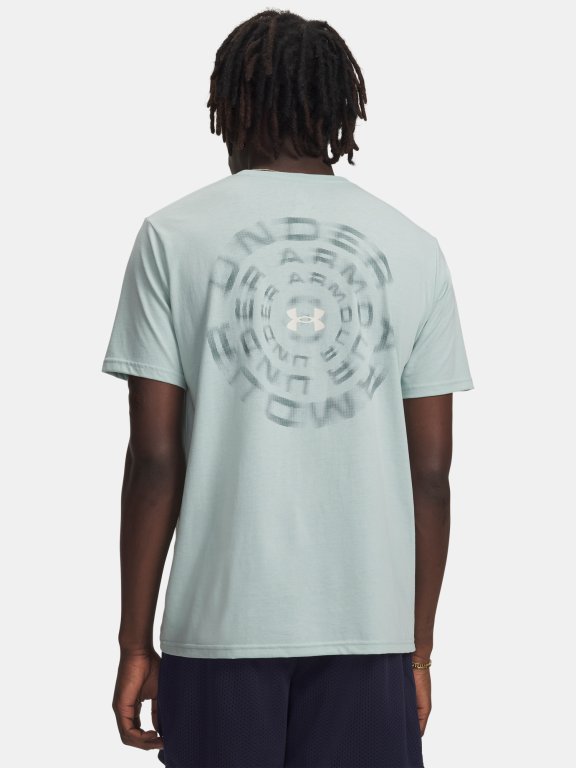 Футболка Under Armour Blur Wm SS Man Blue