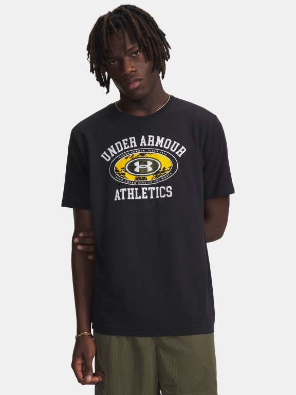 Футболка Under Armour 60/40S Armor Globe SS Man black