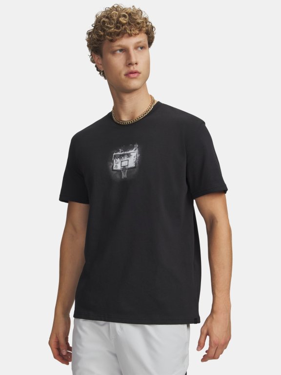 Футболка Under Armour Curry Let Him Cook Tee Man black