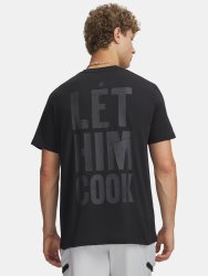 Футболка Under Armour Curry Let Him Cook Tee Man black