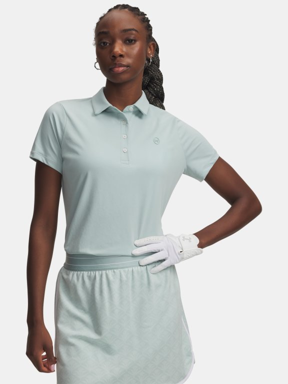 Футболка Under Armour ArmourDry SS Polo Wmn Blue