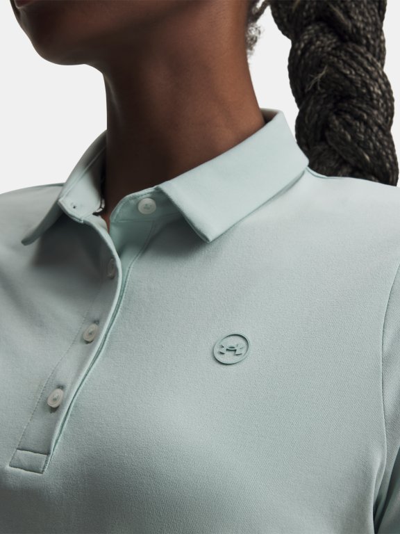 Футболка Under Armour ArmourDry SS Polo Wmn Blue