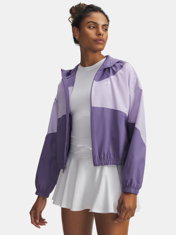 Куртка Under Armour Rival Woven Jkt HD Wmn Purple