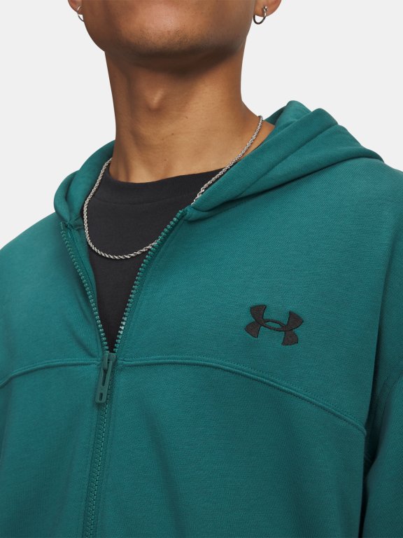 Світшот Under Armour Rival LW FZ Man Green