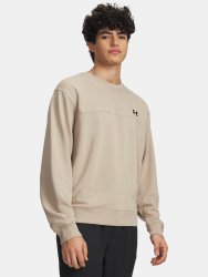 Mikina Under Armour Rival LW Crew Man Brown