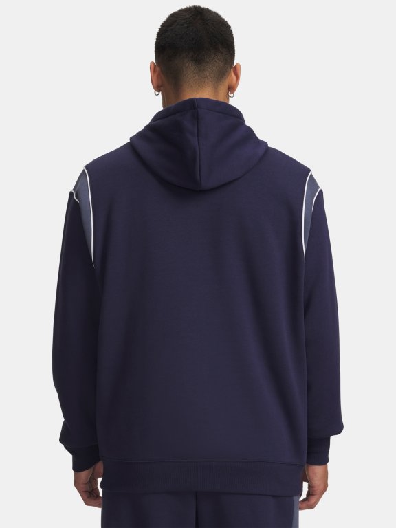Mikina Under Armour Rival Fleece Nov Hoodie Man Blue