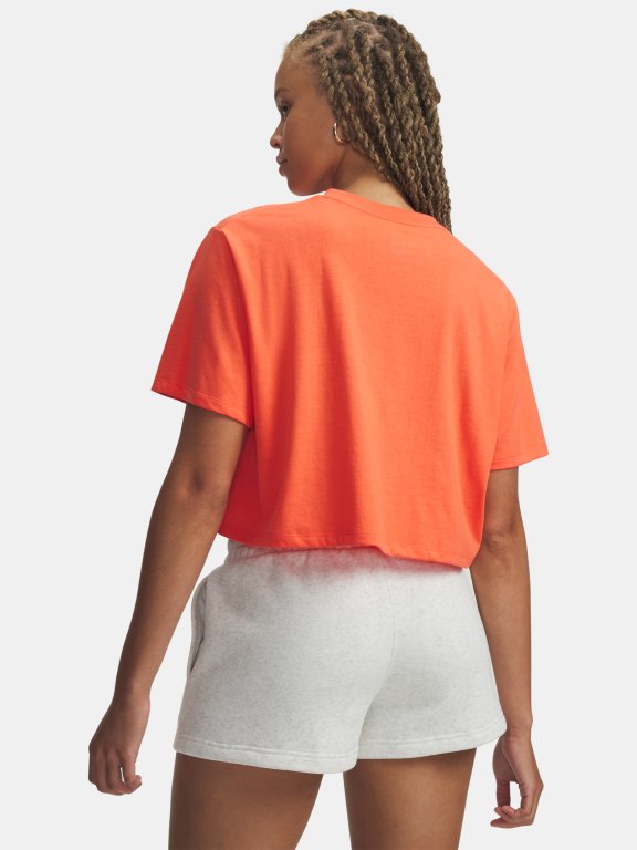 Футболка Under Armour WM Crop SS Wmn Red