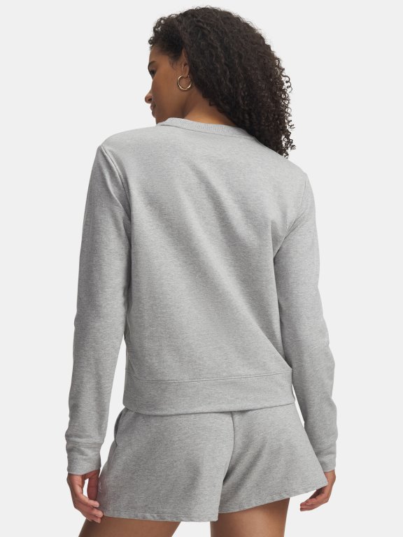 Світшот Under Armour Sport Terry Crew Wmn green/grey