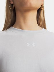 Футболка Under Armour Rival Boxy Tee Solid Wmn green/grey
