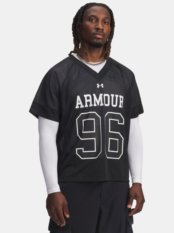 Футболка Under Armour Mesh Jersey Man Black
