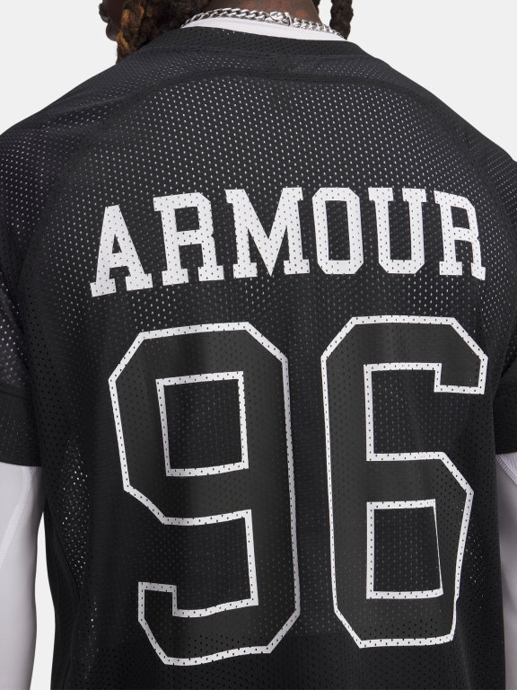 Футболка Under Armour Mesh Jersey Man Black