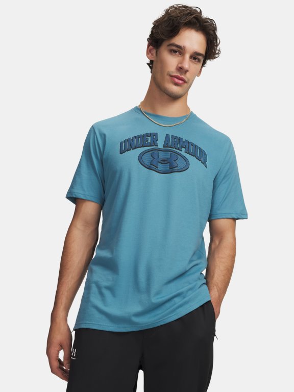 Футболка Under Armour WM Locker Tag SS Man Blue