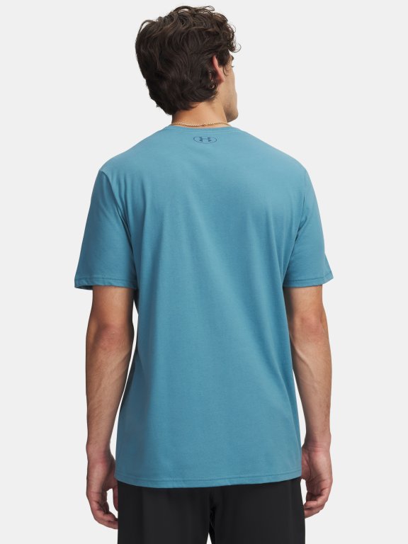 Футболка Under Armour WM Locker Tag SS Man Blue