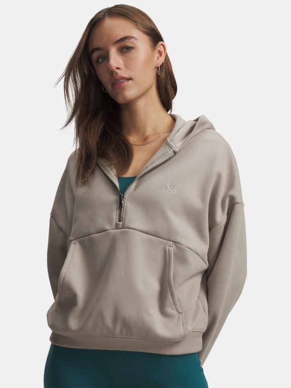 Худі Under Armour Icon Fleece HZ Hoodie Wmn Brown