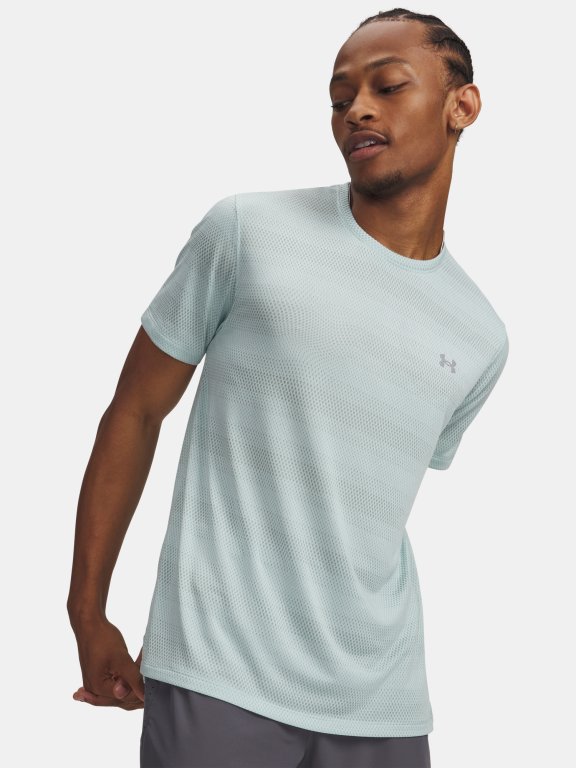 Футболка Under Armour Velociti SS Man gray green