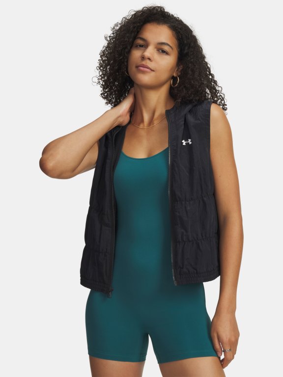 Жилет Under Armour Rival Woven Ruched Vest Wmn Black