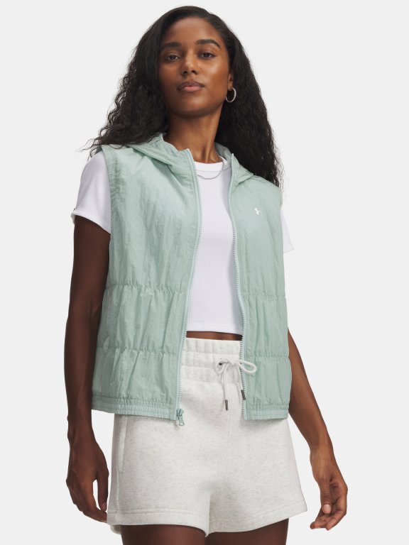 Жилет Under Armour Rival Woven Ruched Vest Wmn Blue