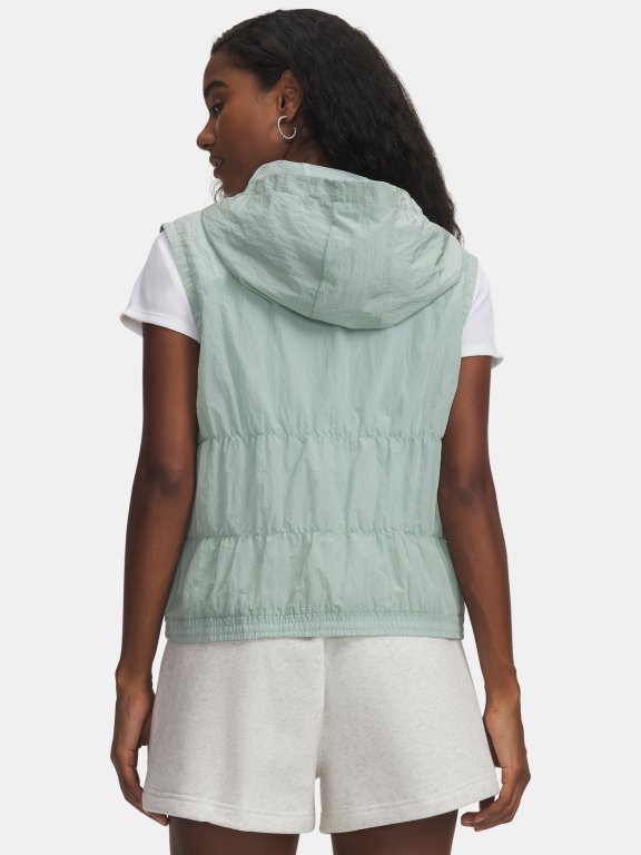 Жилет Under Armour Rival Woven Ruched Vest Wmn Blue