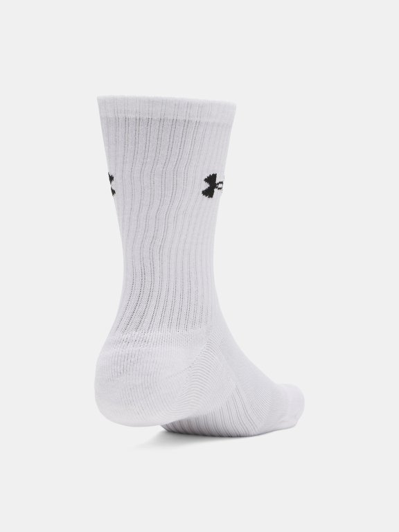 Шкарпетки Under Armour Performance Cotton 3p Crw UNI white