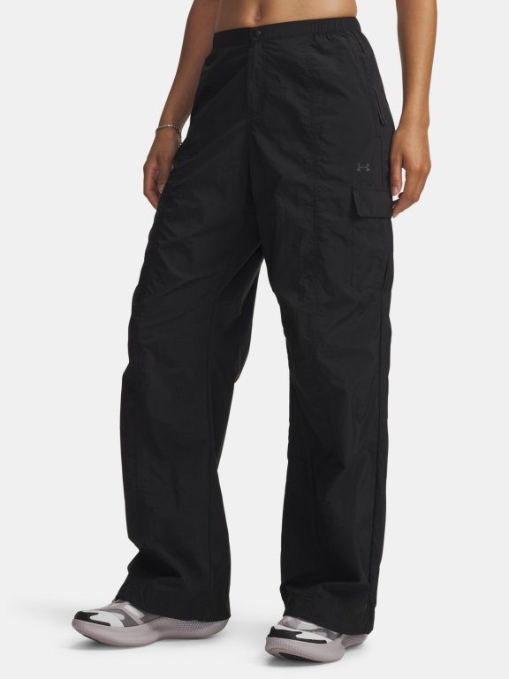 Kalhoty Under Armour Unstoppable Wvn Utility Pa Wmn Black