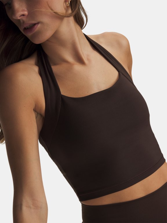 Майка Under Armour Meridian Halter Tank Wmn Brown