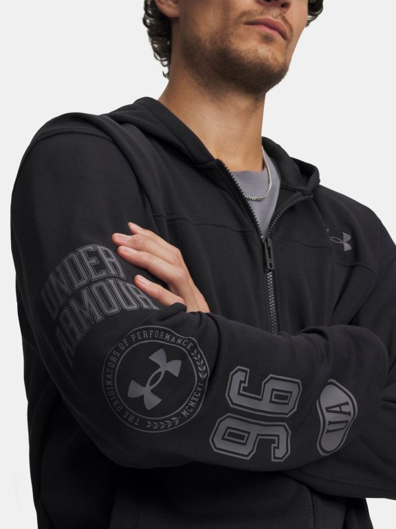 Світшот Under Armour Rival LW Graphic FZ Man black