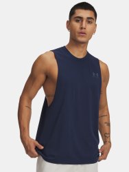 Майка Under Armour Left Chest Cut Off Tank Man Blue