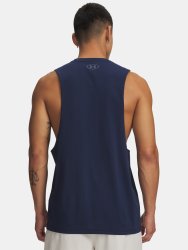 Майка Under Armour Left Chest Cut Off Tank Man Blue