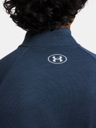 Футболка Under Armour Tech Textured 1/2 Zip синя