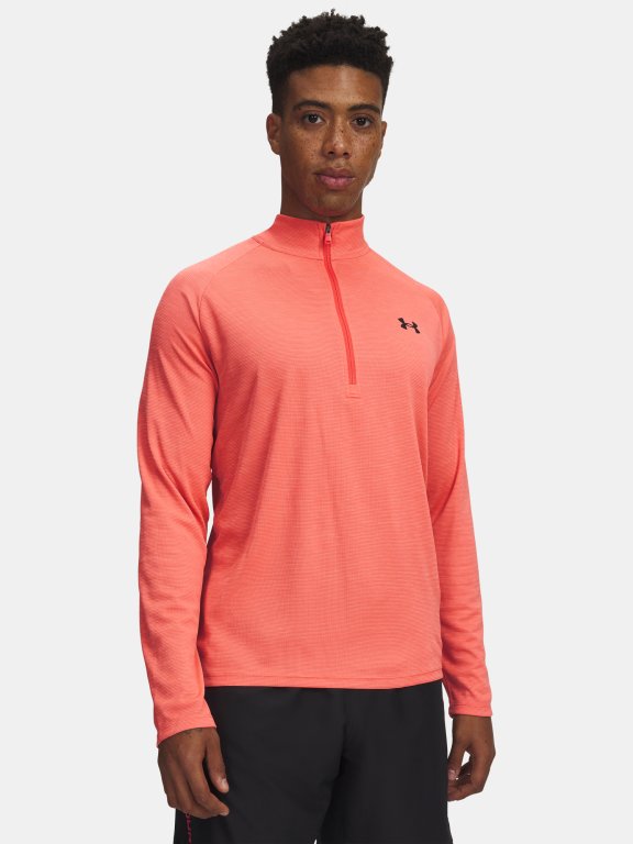 Футболка Under Armour Tech Textured 1/2 Zip червона