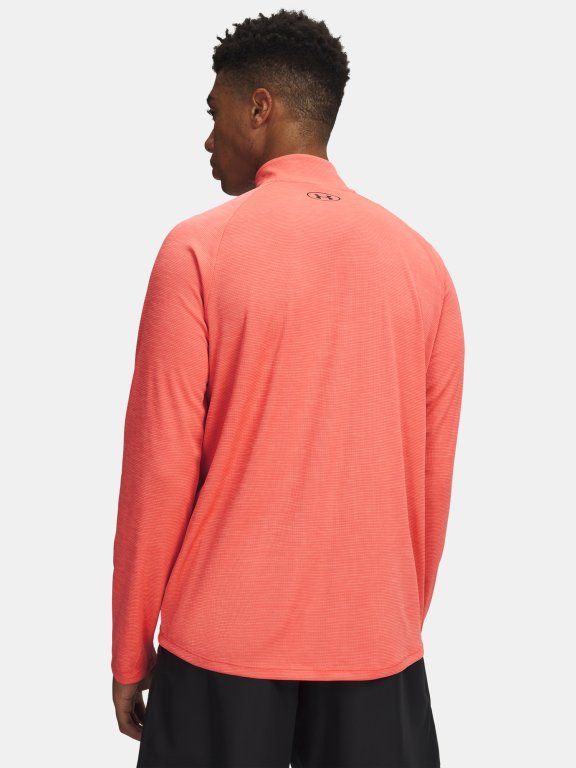 Футболка Under Armour Tech Textured 1/2 Zip червона