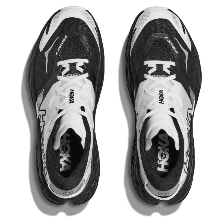 Кросівки Hoka Speedgoat 7 M - чорно/білі