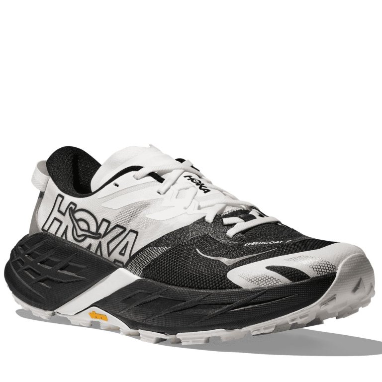 Кросівки Hoka Speedgoat 7 M - чорно/білі