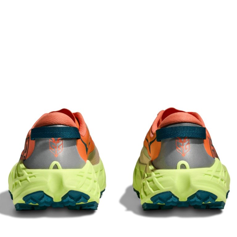 Кросівки Hoka Speedgoat 7 W - помаранчево/зелені
