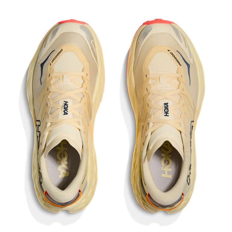 Кросівки Hoka Speedgoat 7 W - жовто/помаранчеві