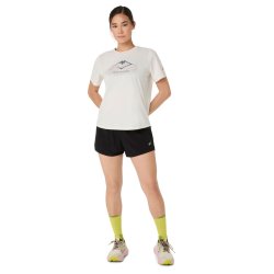 Футболка Asics Fujitrail Logo SS Top W - бежева