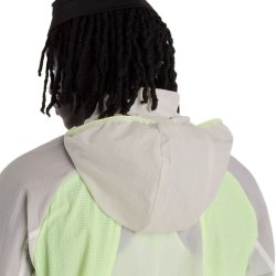 Bunda New Balance RC Jacket M - bílá/žlutá