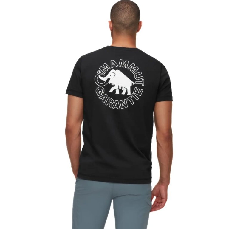 Футболка Mammut Core T-Shirt Garantie M - чорна