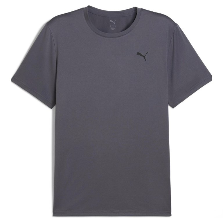 Футболка Puma Tad Essentials Solid Cat Tee M - сіра