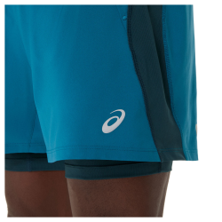 Шорти Asics Road 2-N-1 5IN Short M - сині