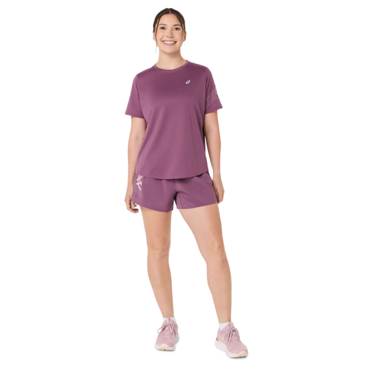 Шорти Asics Icon 4IN Short W - фіолетові