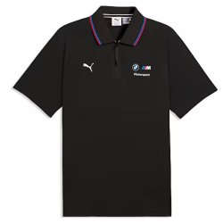 Футболка Puma Bmw Mms Sportswear Cloudspun Polo M - чорна